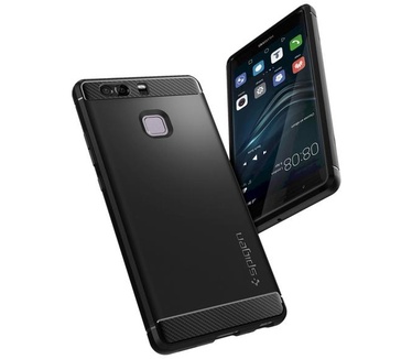Spigen Rugged Armor Huawei P9 Case - Black