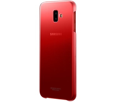 Samsung Galaxy Galaxy J6+ Gradation Cover Rood (Galaxy J6+ J610) Rood