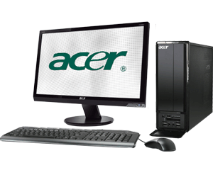 Acer Aspire X3900 desktop + 23" TFT-scherm