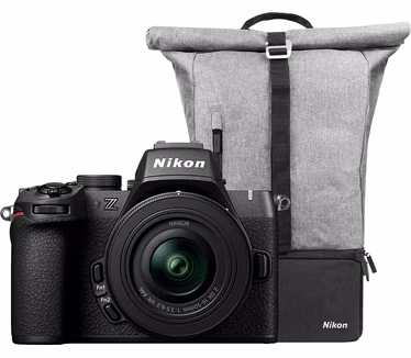 Nikon Z50II + 16-50mm VR-kit + rugzak Zwart