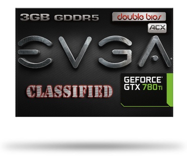 EVGA GeForce GTX 780 Ti 3GB Dual Classified ACX Cooler
