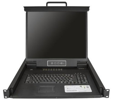 Startech.com 16 poorts KVM console voor server rack 19" 1U