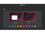 Ubuntu 24.10 accentkleuren