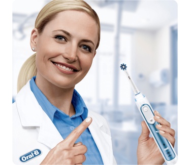 Oral-B Smart 6 6200W Blauw Elektrische Tandenborstel Powered By Braun