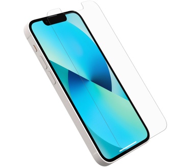 Otterbox OtterBox Alpha Glass-screenprotector voor iPhone 13 mini, gehard glas, x2 krasbescherming, antimicrobiële bescherming (iPhone 13 mini)