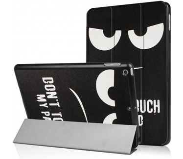 qMust Apple iPad 9.7 (2017) Smart Tri-Fold Case - Do Not Touch