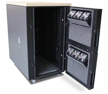 APC NetShelter CX 24U Geluiddempende 'Server Room in a Box'