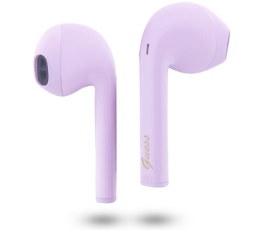 Guess True Wireless Universele Bluetooth In-Ear Oordopjes - Paars (Paars)