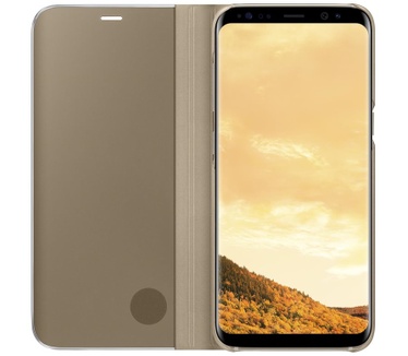 Samsung Galaxy S8 Clear View Cover Goud