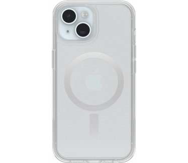 Otterbox Symmetry Series Clear voor MagSafe voor iPhone 15, Clear (iPhone 15) Transparant