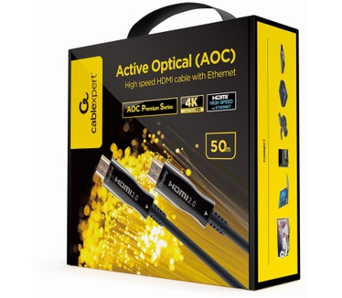 Gembird CCBP-HDMI-AOC-50M-02 Zwart