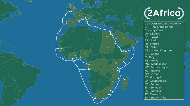 Facebook 2Africa