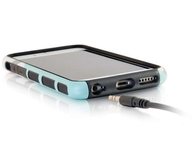 CablesToGo 3 m dunne aux 3.5 mm audiokabel - M/M