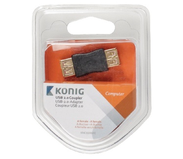 Konig USB A - USB A F/F