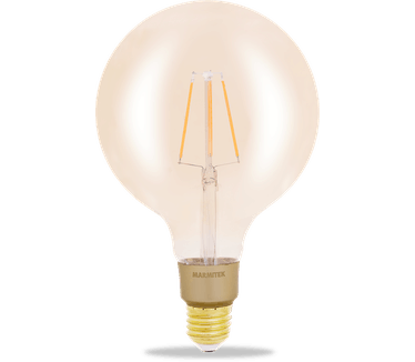 Marmitek GLOW XXLI - Smart Wi-Fi LED filament bulb XXL - E27 | 650 lumen | 6 W = 40 W