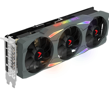 Nvidia GeForce GeForce RTX 3080 10GB XLR8 Gaming EPIC-X RGB Triple Fan Edition (VCG308010TFXMPB)