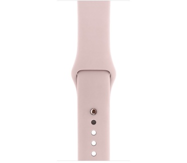 Apple Watch (sportbandje, 42mm) Rosé Goud (Roze)