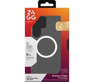 Zagg Crystal Palace Snap (iPhone 16) Transparant