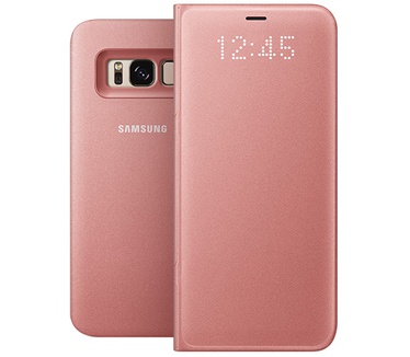 Samsung Galaxy S8 Led View Cover  Roze
