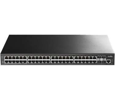 Cudy 48-Port Layer 3 Managed Gigabit Switch with 4 10G SFP Slots