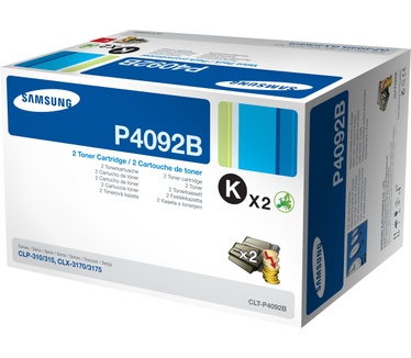 Samsung Toner zwart twin pack (rendement 3000 standaard pagina's)