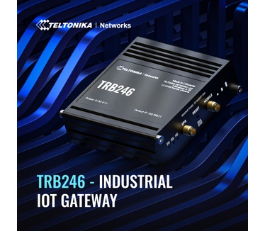 Teltonika NETWORKS TRB246 4G/LTE Industrial IoT Gateway