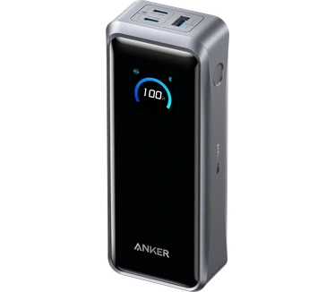 Anker Prime 26.750mAh Dual USB-C + USB-A Snellader Powerbank Zilver