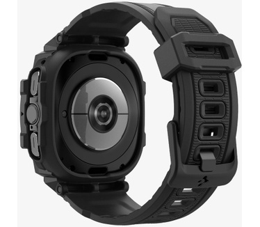 Spigen Rugged Armor Pro Case Samsung Galaxy Watch Ultra Zwart
