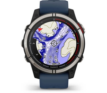 Garmin quatix 7 Sapphire-editie Zwart (Blauw)