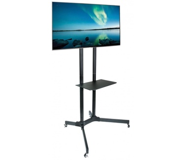 Techly Floor Trolley with Shelf Support LCD / LED / Plasma 30-65" ICA-TR6