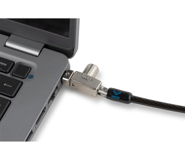 Kensington Slim N17 2.0 Keyed Dual Head Laptop Lock voor Wedge-Shaped Slots - Supervisor Keyed