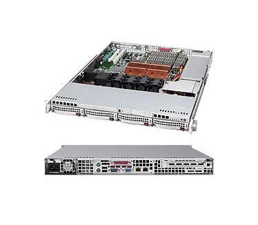 Supermicro SuperChassis 815TQ-700B (Black)