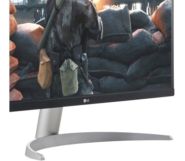 LG 27UP600-W Zilver, Zwart