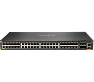 HPE Aruba 6300F 48-port 1GbE Class 4 PoE & 4-port SFP56