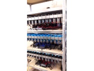 Rijen cryptominefabriek