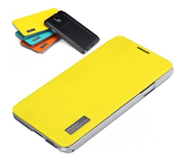 Rock ROCK Leather case Samsung Galaxy Note 3 (ELEGANT Serie yellow)