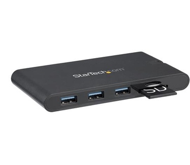 Startech.com USB-C adapter met HDMI en VGA 3x USB 3.0 SD/Micro SD 85W PD 3.0