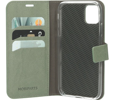 Mobiparts Classic Wallet Case iPhone 11 Pro Stone Green