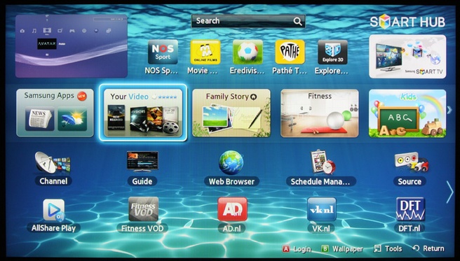 Samsung ES6800 smart tv