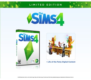 De Sims 4 Limited edition, Mac OS X, PC (Mac OS X, Windows)