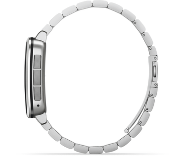 Pebble Time Steel (metalen band) Zilver