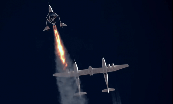 Virgin Galactic Unity 22