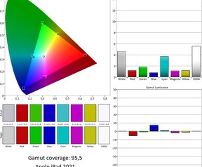 Apple iPad (2021) - Schermtests