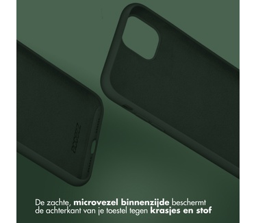 Accezz Liquid Silicone Backcover Samsung Galaxy A16 5G - Forest Green