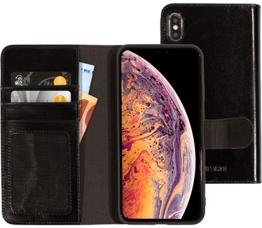 Mobiparts Excellent Wallet Case 2.0 Apple iPhone XS Max Jade Black