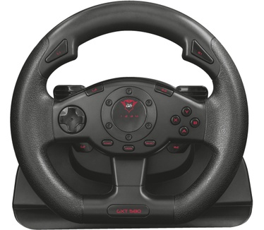 Trust GXT 580 Vibration Feedback Racing Wheel Zwart
