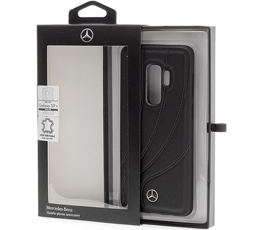 Mercedes-Benz New Organic II Hard - Samsung Galaxy S9 Plus Zwart  Zwart
