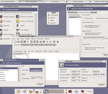 Xfce screenshot