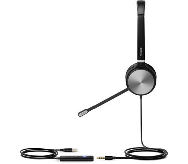 Yealink UH36 Dual Teams (Zilver, Zwart)