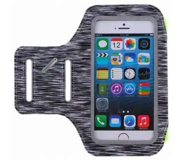 qMust Sportarmband voor smartphones tot 6 inch - grijs